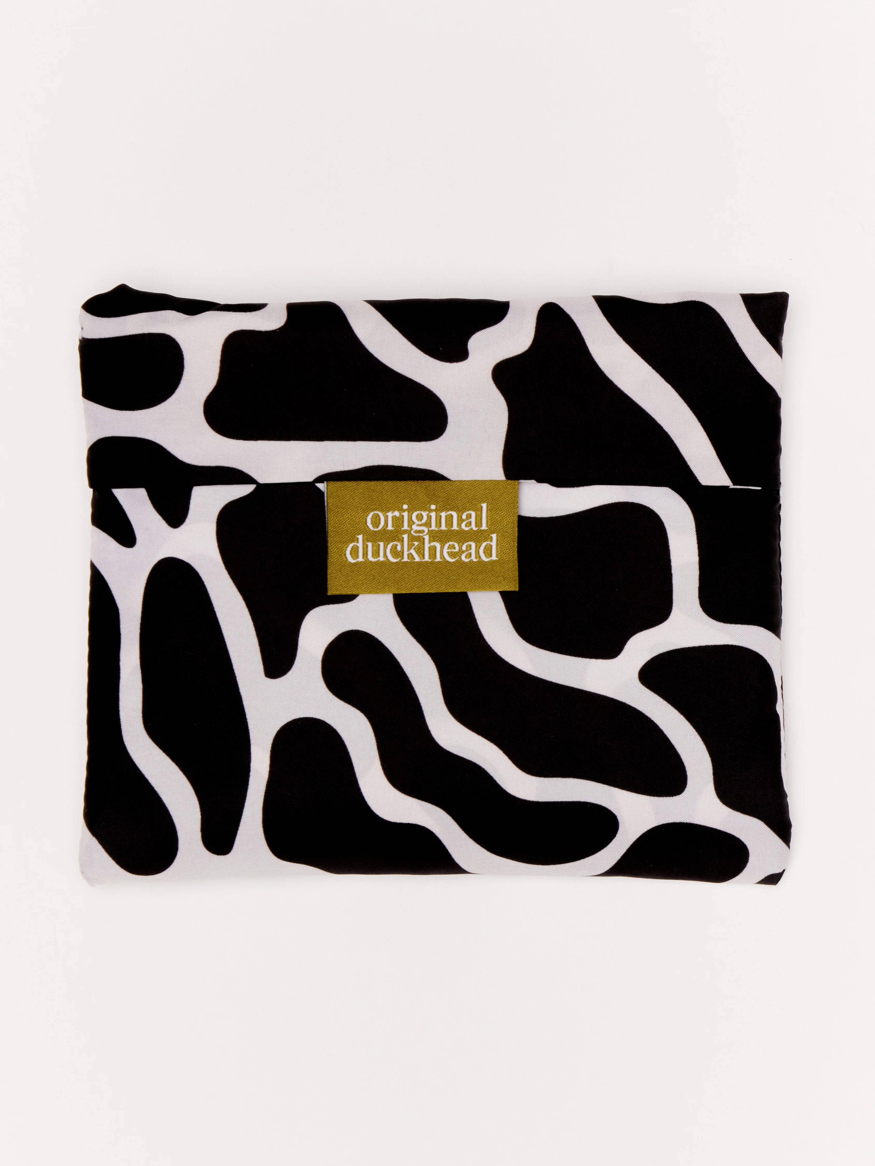 Black & White Ripples Reusable Bag - Image 3