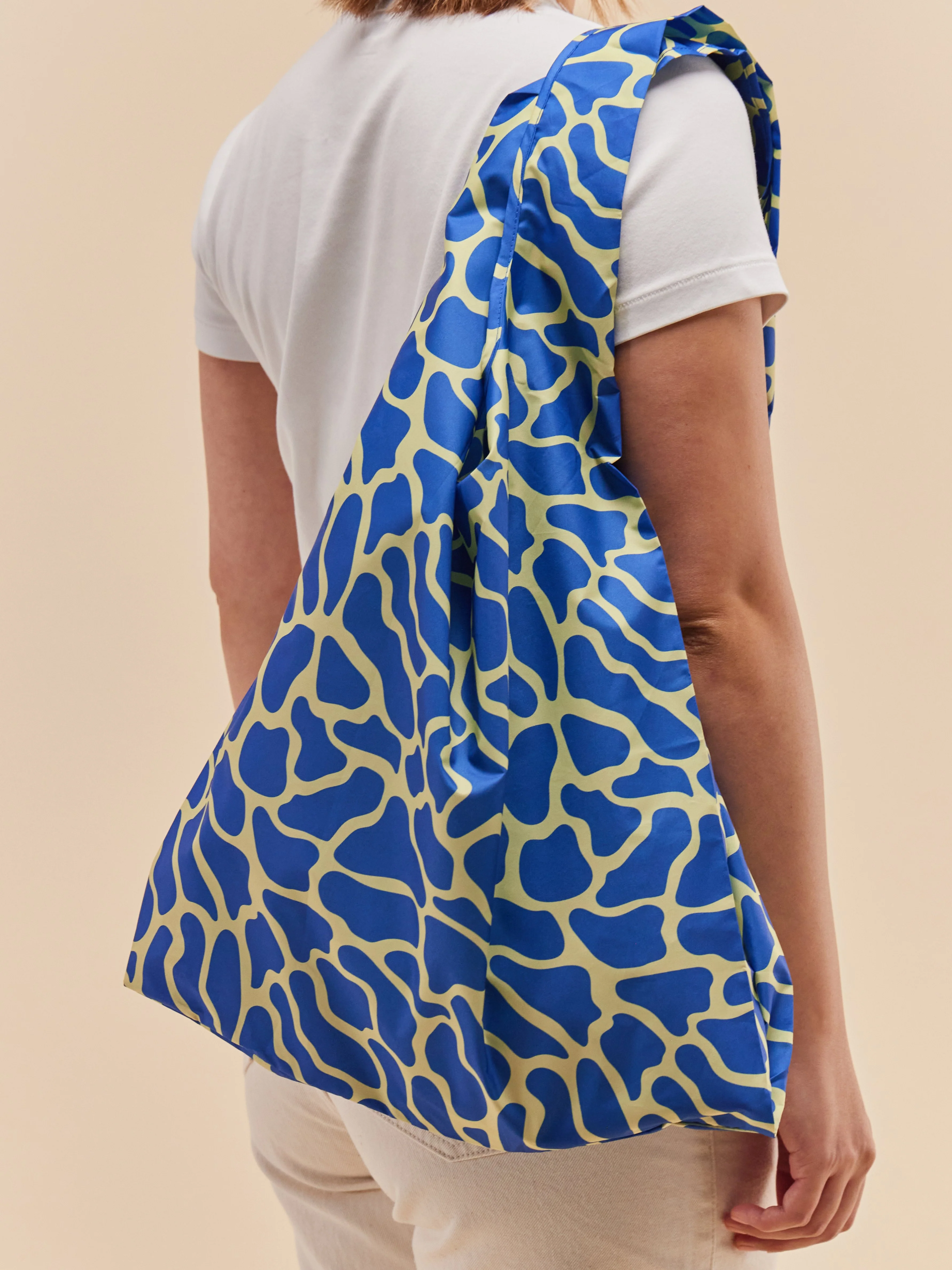 Blue Ripples Reusable Bag - Image 5