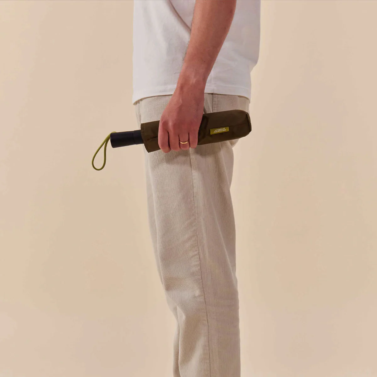 Dark Olive Umbrella with Auto Open-Close - Image 8