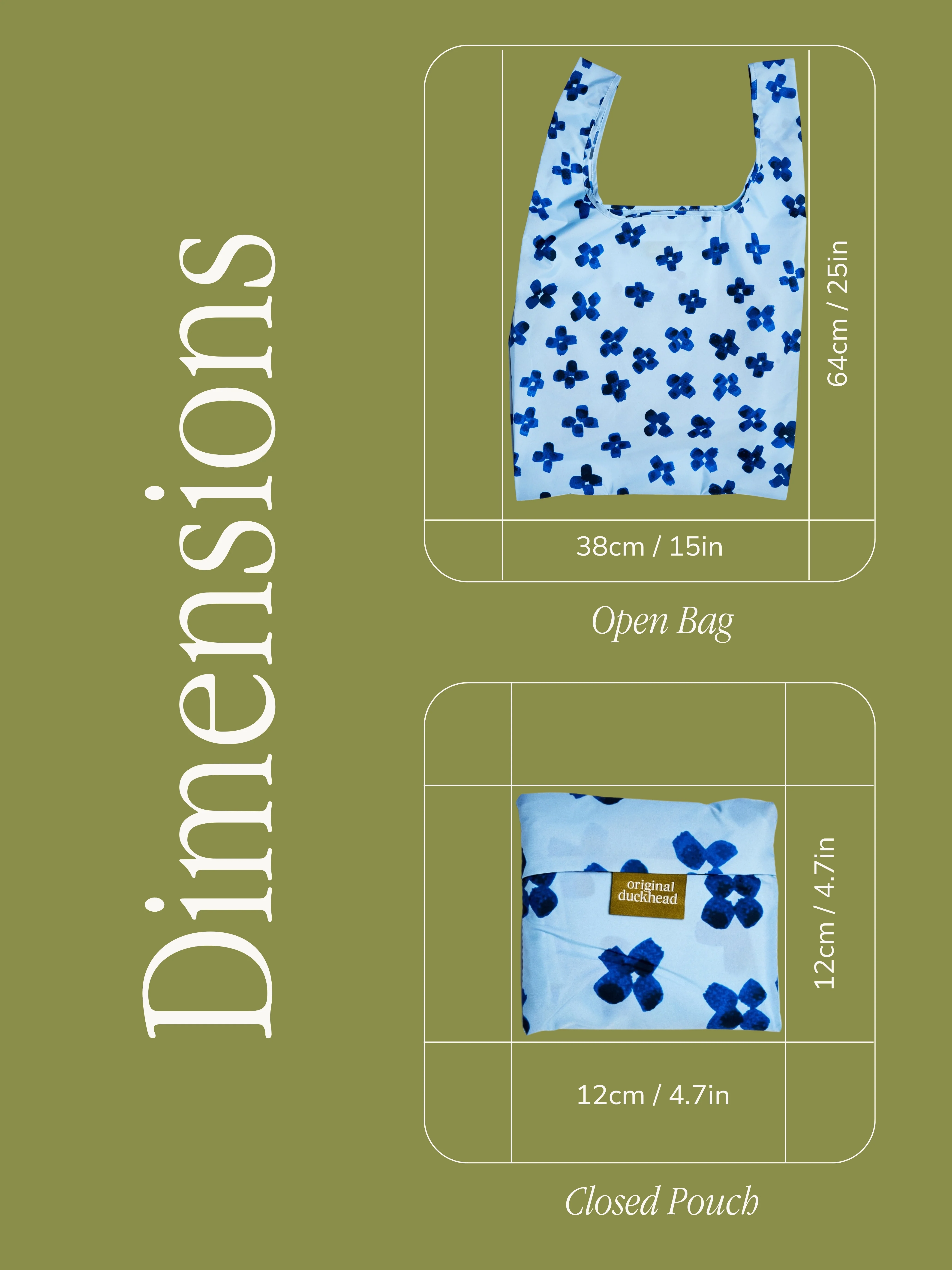 Floral Rain Reusable Bag - Image 6