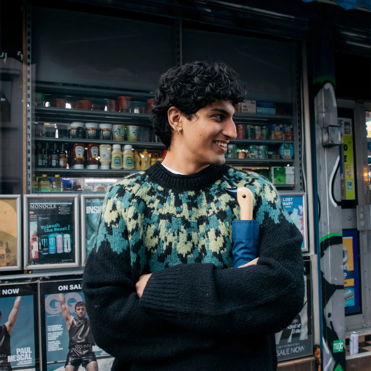 Navy Duck Umbrella - Image 4