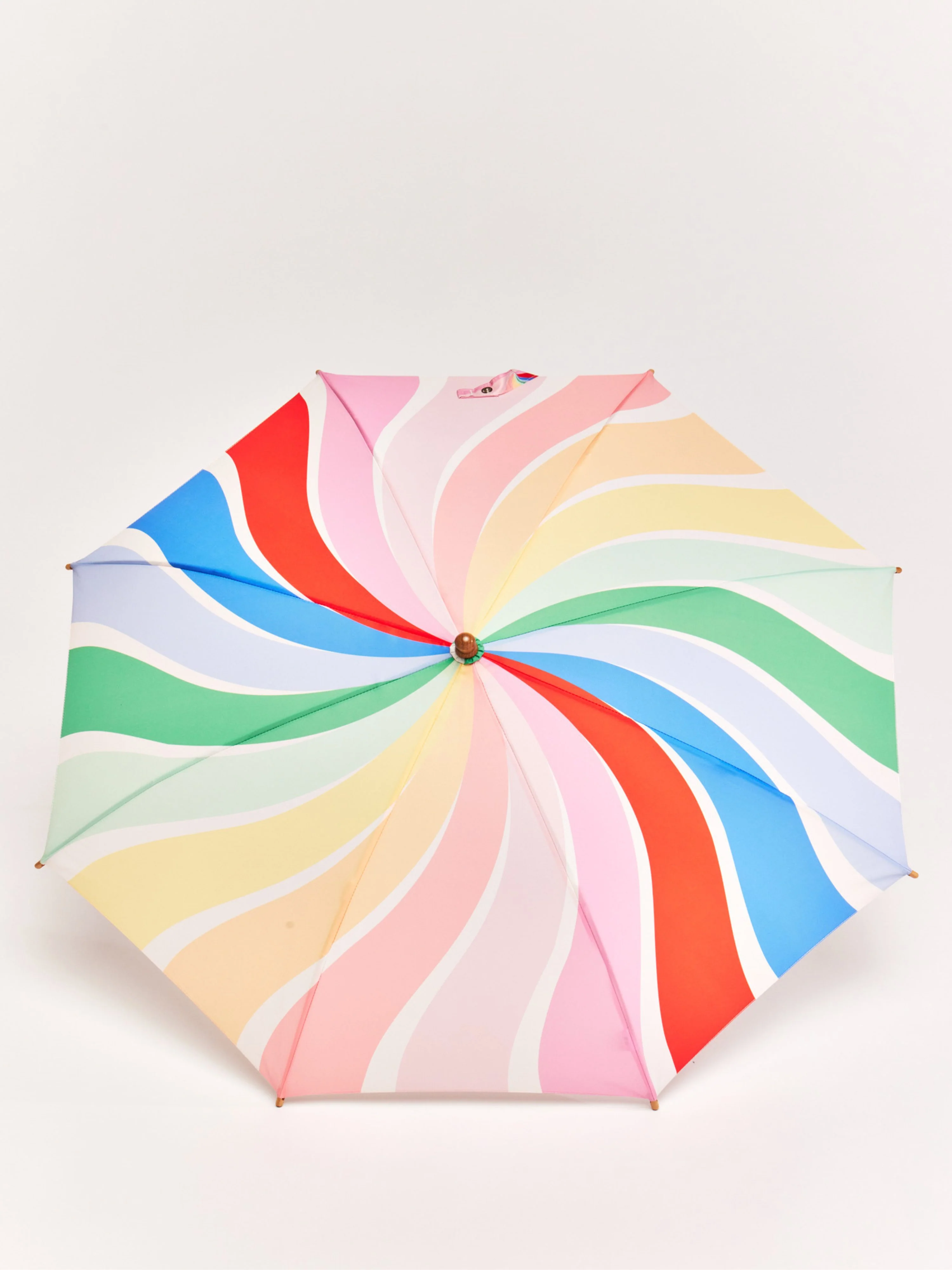 Original Duckhead x Meri Meri Rainbow Stripes Duckling Umbrella - Image 6