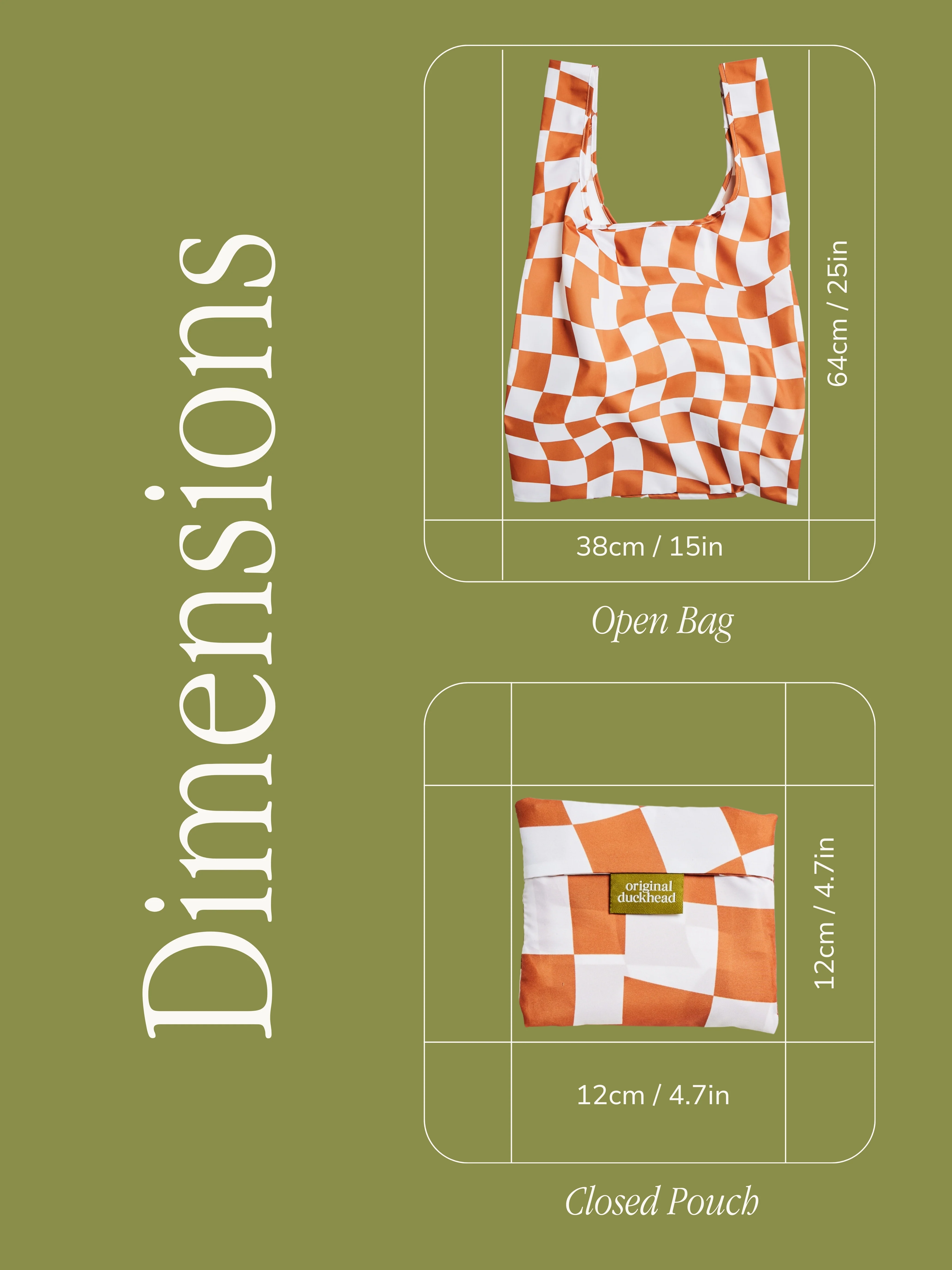 Peanut Butter Checkers Reusable Bag - Image 7