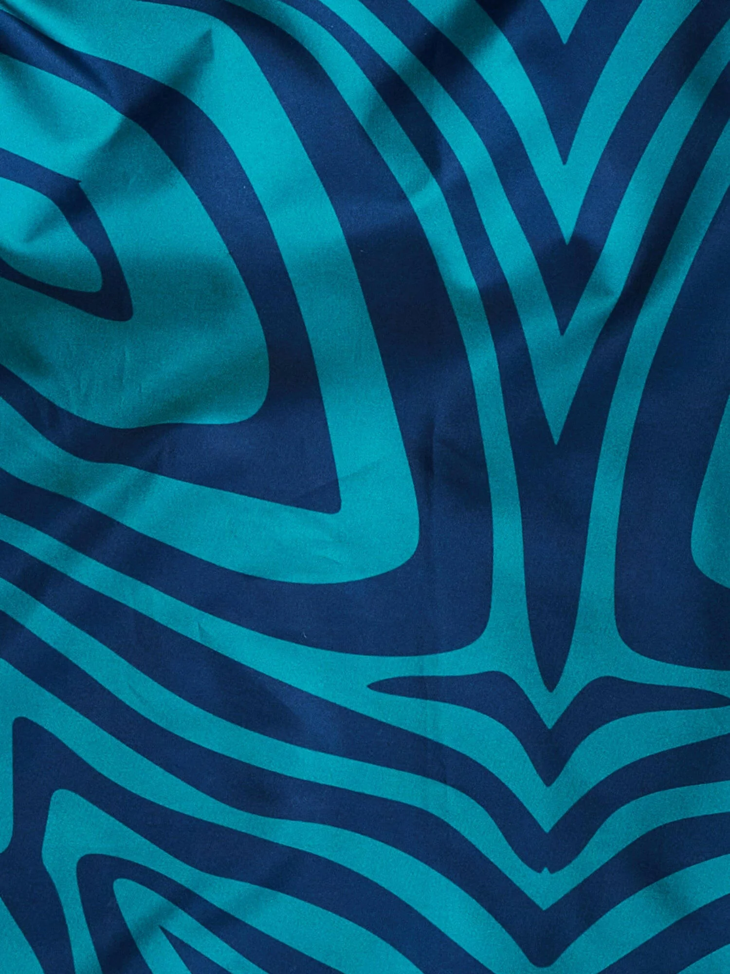 Swirl in Blue Reusable Bag - Image 2
