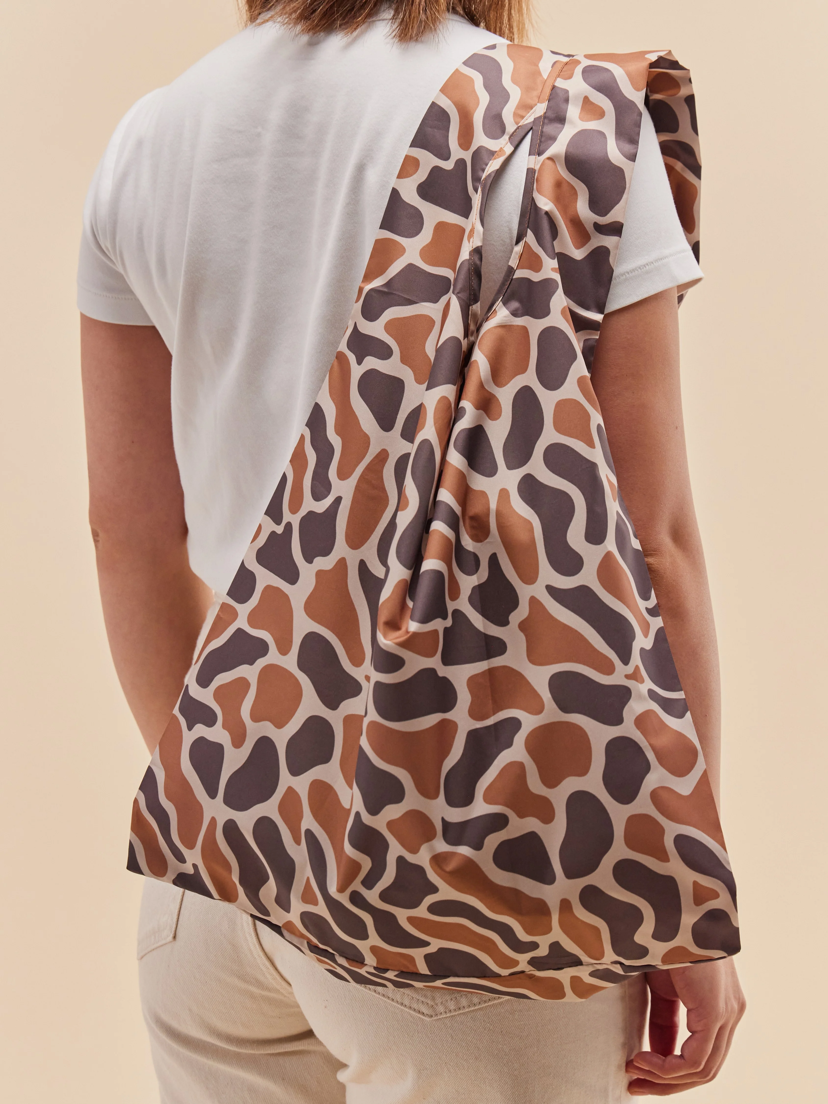 Taupe Ripples Reusable Bag - Image 6
