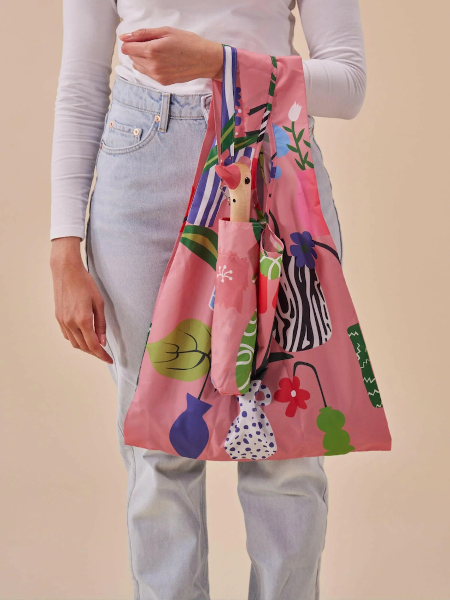 Vases Tote Reusable Bag - Image 3