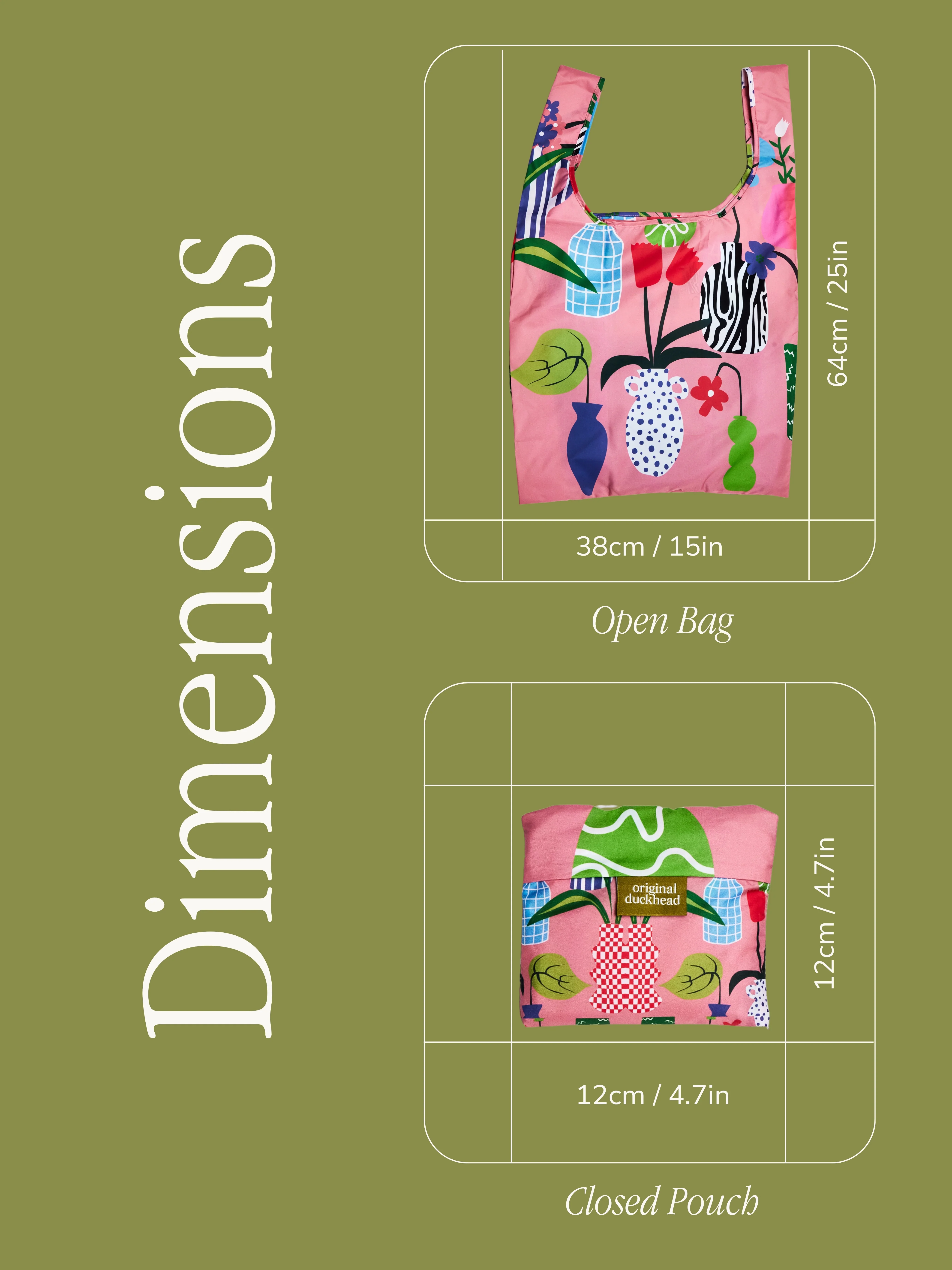 Vases Tote Reusable Bag - Image 6